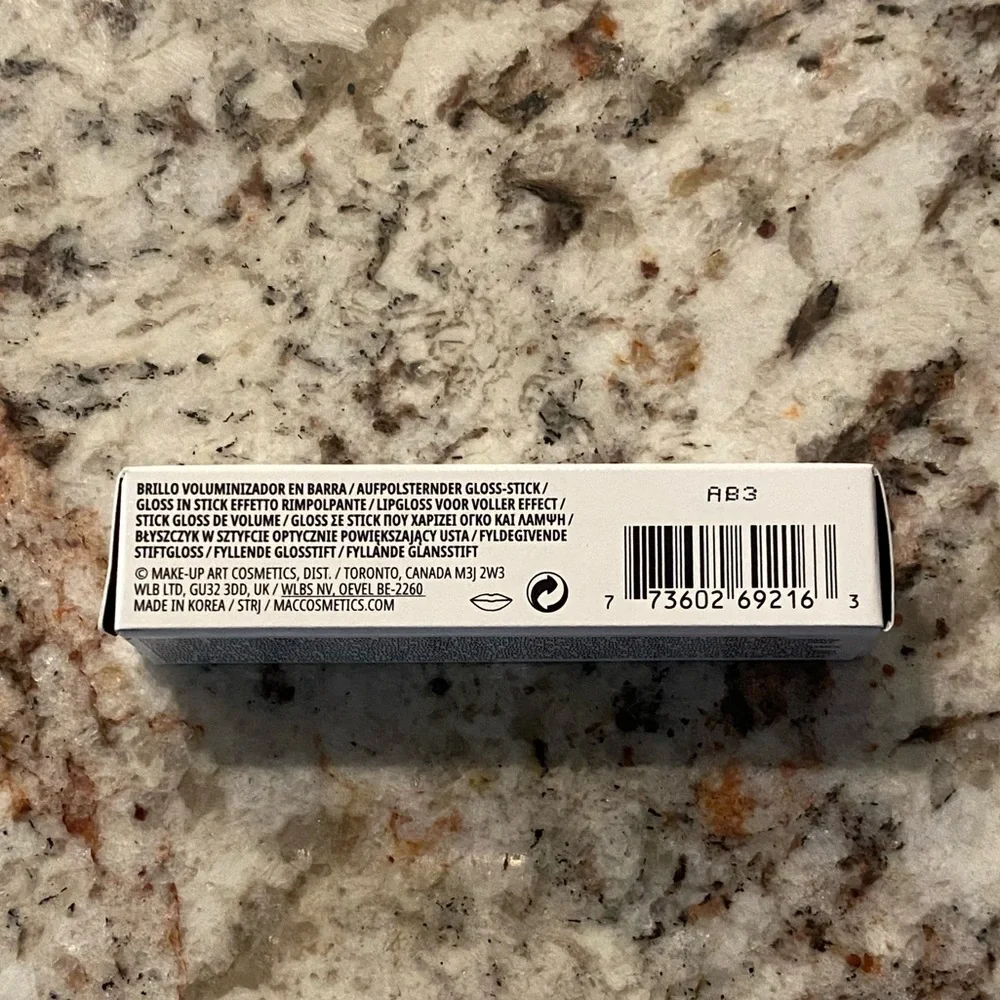 MAC Squirt Plumping Gloss Stick – Shade 10 Clear – NEW IN BOX